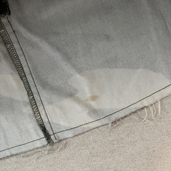 *RARE* EUC Moda International Camo Cargo Mini Skirt Sz 12 Green Brown - Picture 9 of 10